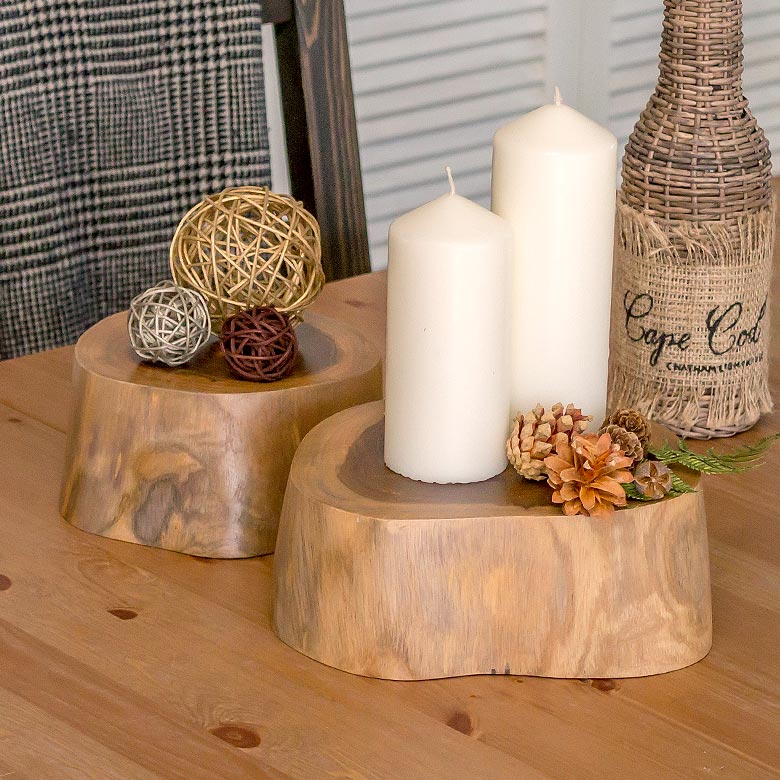 楽天市場】チークウッドのリバーシブルトレイ L-約5cm 約20×5cm