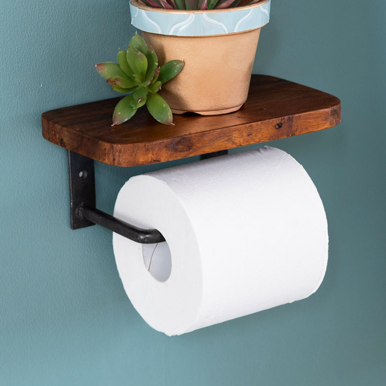 楽天市場】アイアンハンガー トイレットペーパーホルダー スモール