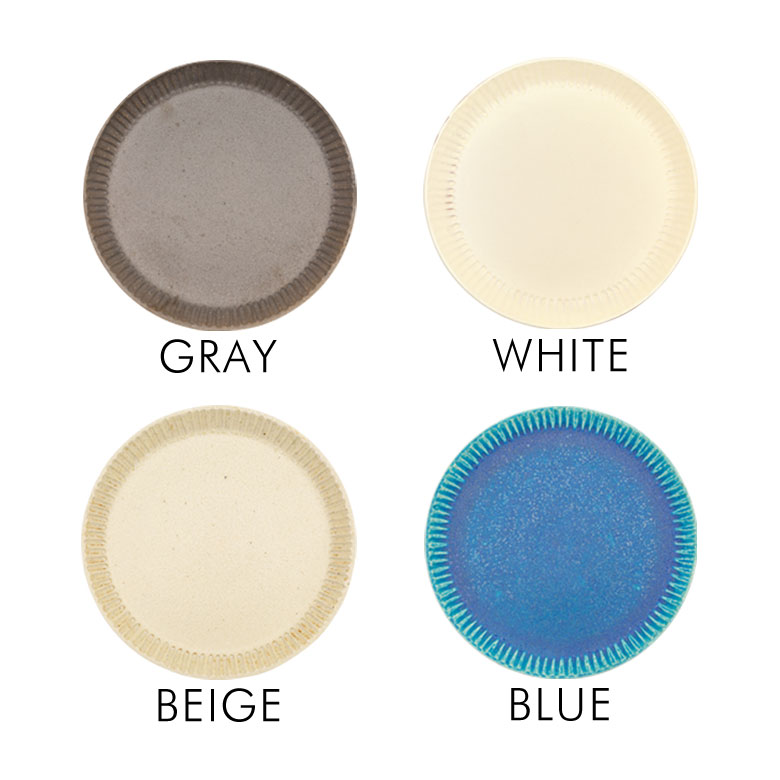 楽天市場】プレート 信楽焼 中皿 縞模様 和食器 焼物 ホワイト ブルー