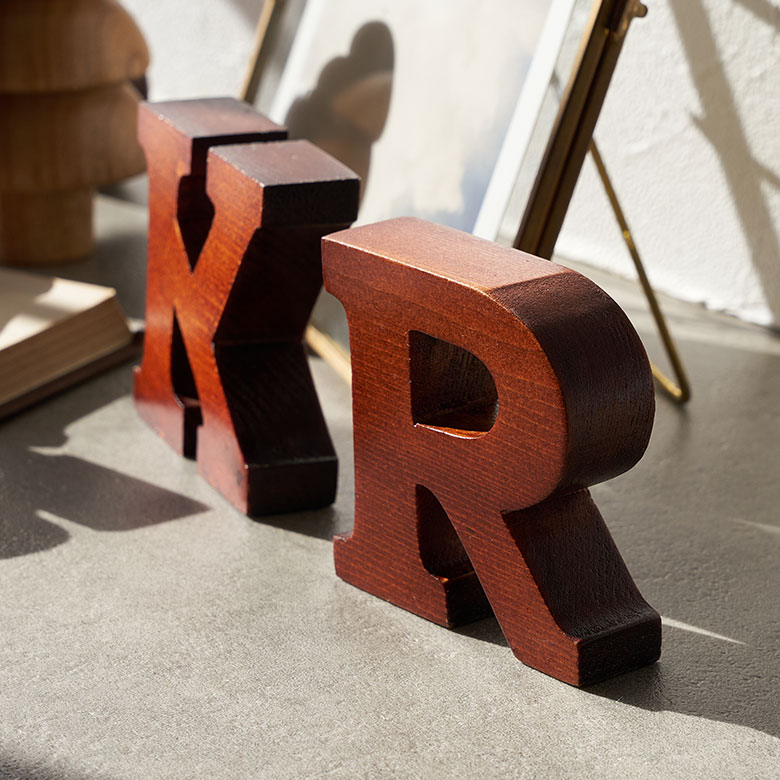 楽天市場】アルファベット オブジェ 木製 記号 U V W X Y Z & アンド
