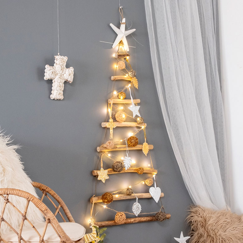 クリスマスツリークリスマスツリー流木流木ツリーオーナメントセット