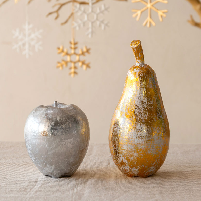 楽天市場】オブジェ ウッド 木製 木彫り 天然木 アップル りんご