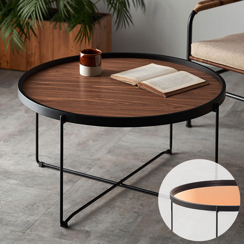 楽天市場】サイドテーブル トレー トレイ テーブル 約 W 73cm D 73cm H