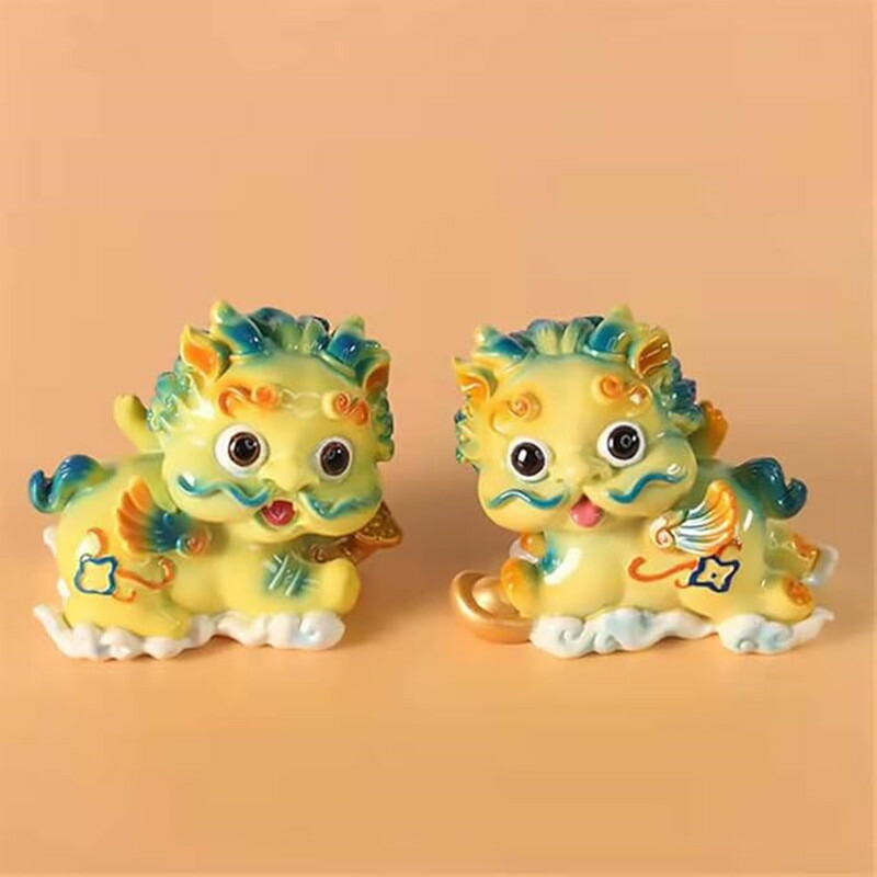 楽天市場】貔貅ひきゅう装飾品 麒麟の置物 可愛い 工芸品 置物 運気UP