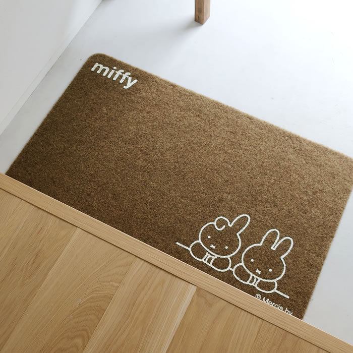 楽天市場】玄関マット 屋外 miffy ミッフィー 屋内・屋外兼用 玄関