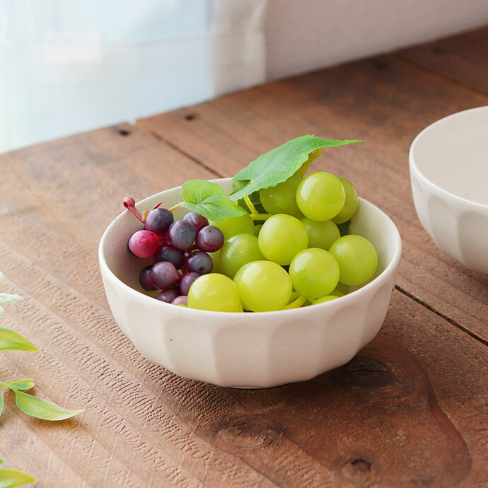 楽天市場】美濃焼 しのぎ 多用鉢 3個セット | サラダ ボウル ホワイト