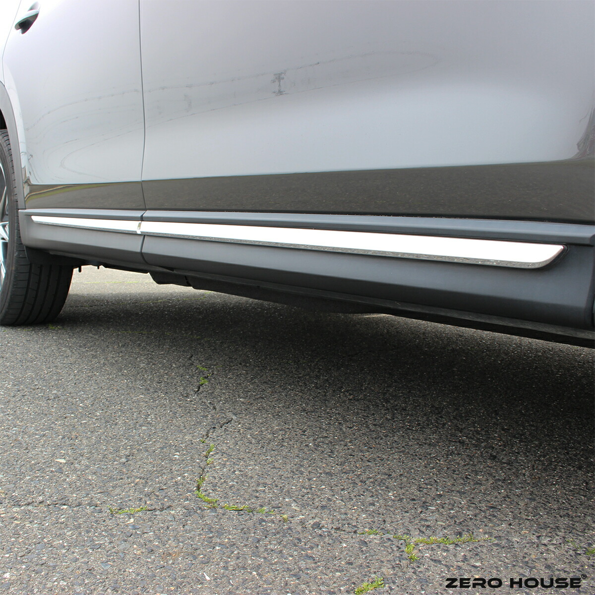 楽天市場】MAZDA マツダ CX-8 アクセサリ サイドボディートリム クロム