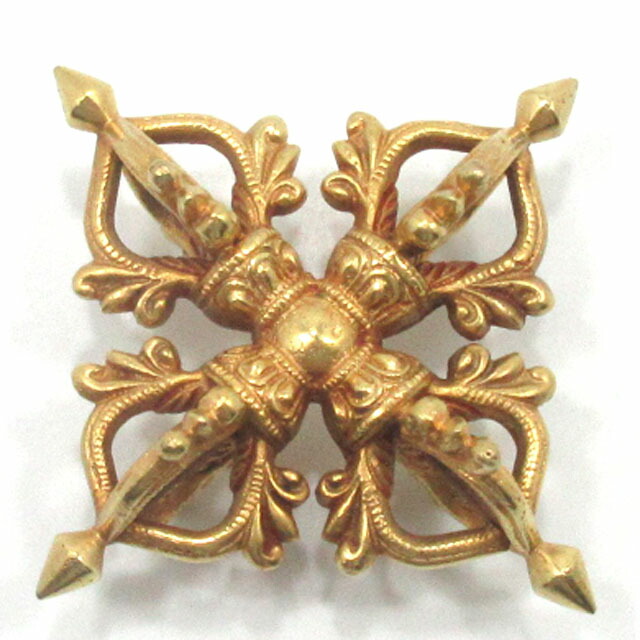 楽天市場】金剛杵 カツマ 羯磨 十字金剛杵 ドルジェ バジュラ 五鈷杵