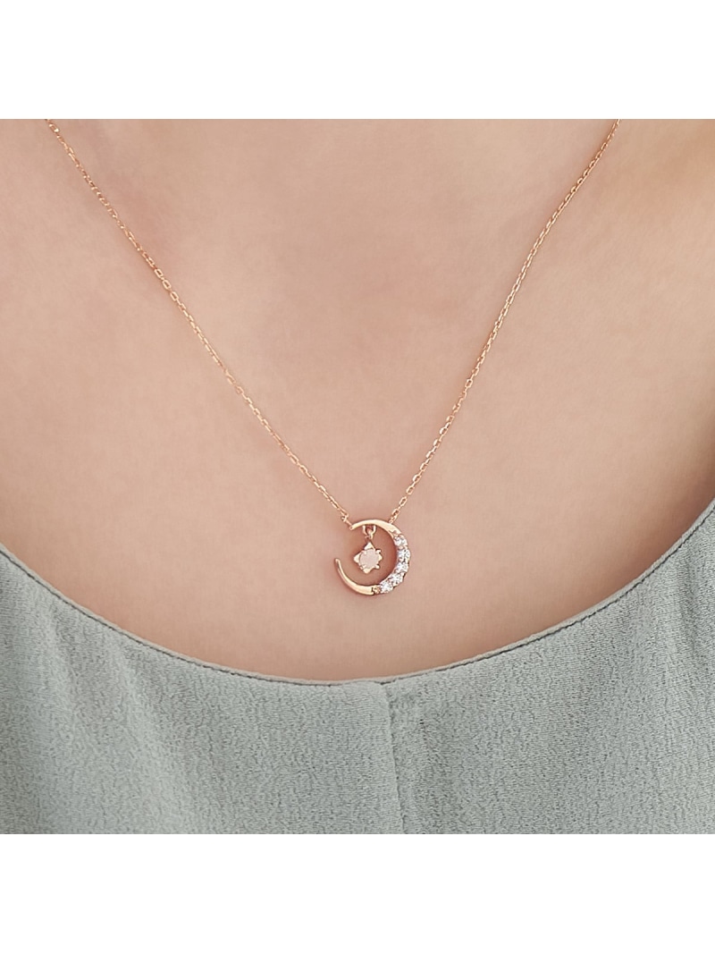 楽天市場】【6月誕生石】シルバー ネックレス 2本セット 4℃ ヨンドシー