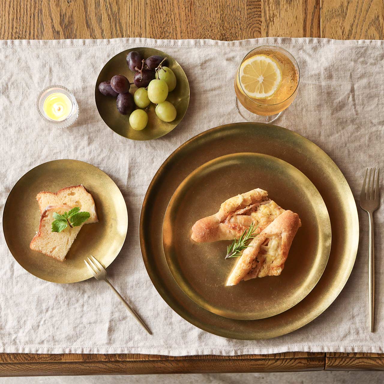 楽天市場】【公式】インブルーム ステンレス ラウンドプレート