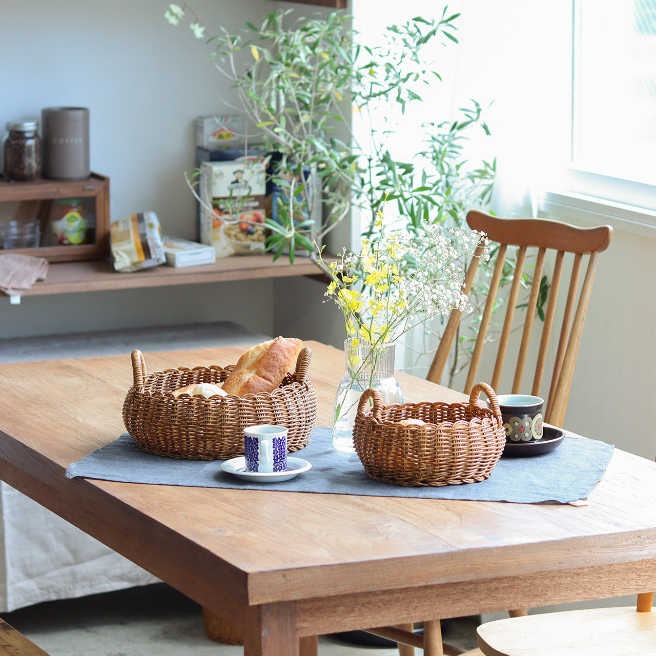 楽天市場】【公式】ユティル ラウンドローバスケット Lサイズ (UTILE