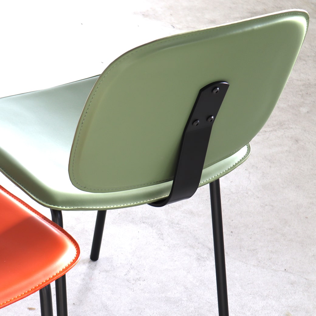 楽天市場】ダイニングチェア インテリア ダイニング リビング｜革 鉄