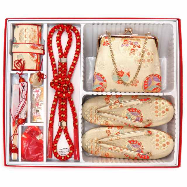 楽天市場】箱せこセット 七五三 女の子 金襴生地の筥迫(はこせこ