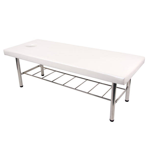 楽天市場】マッサージベッド H脚 有孔 ホワイト 長さ185×幅70×高さ63cm