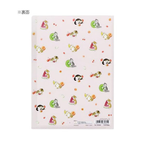 楽天市場】mofusand クリアファイル [フルーツ] 3ポケット A5サイズ