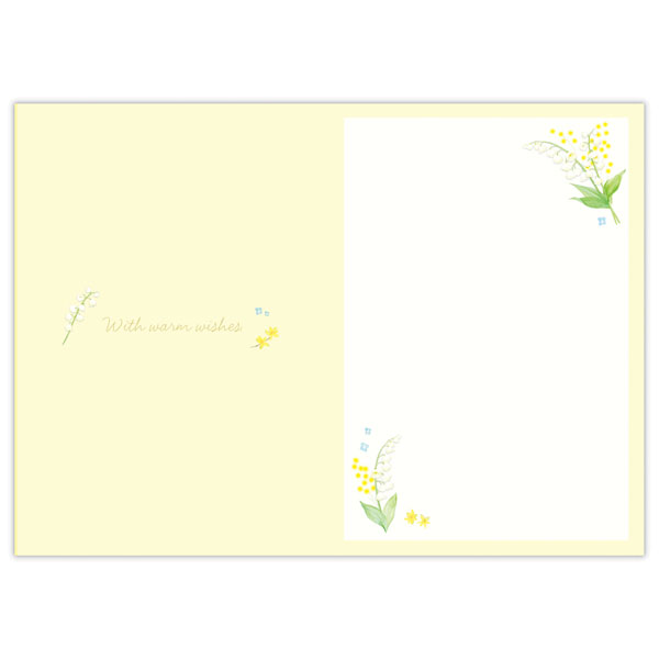 楽天市場】Fleurir (フルリール) しおり付きカード (多目的) 封筒付き