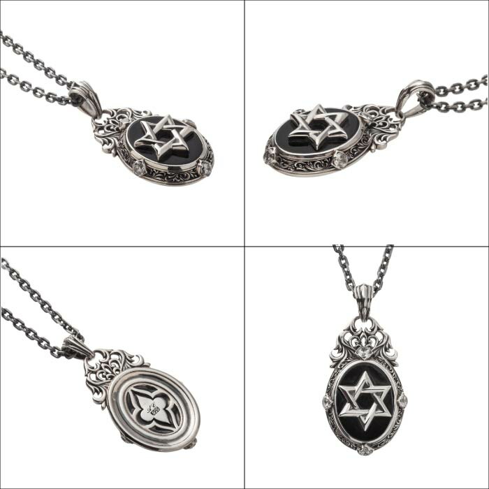 楽天市場】メンズ ネックレス 六芒星 ペンダント シルバーアクセサリー