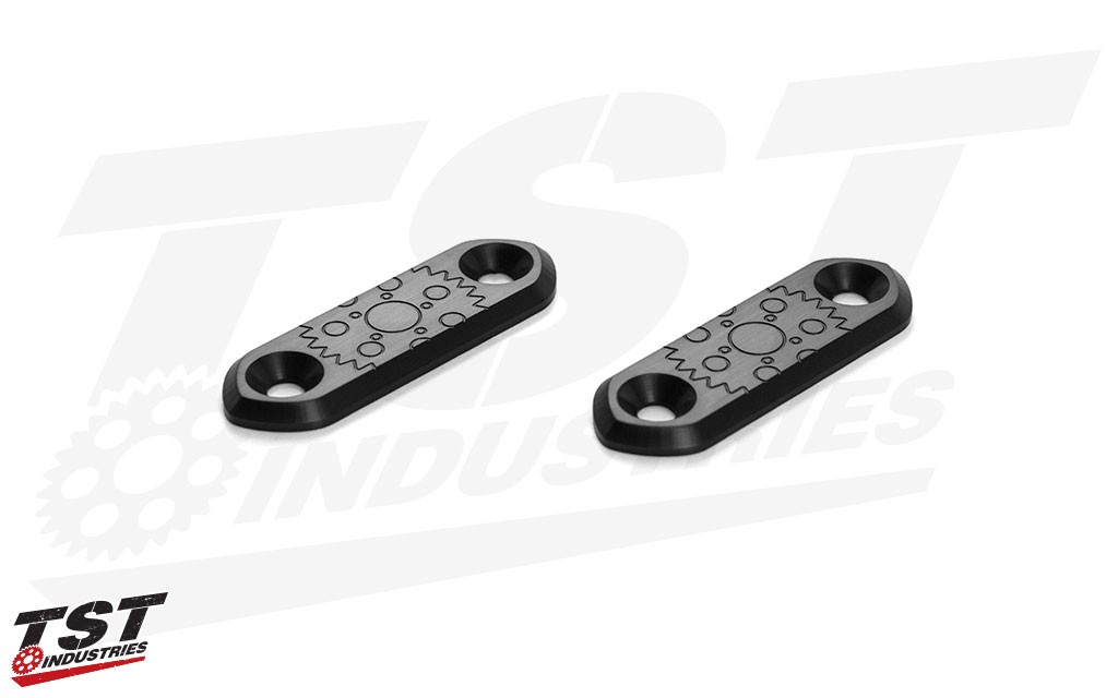 TST Mirror Block Off Plates | Kawasaki Ninja Sportbikes