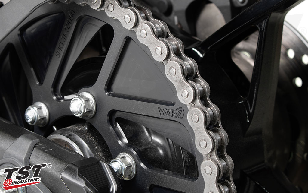 TST WORX 520 Rear Sprocket | Kawasaki ZX-6R