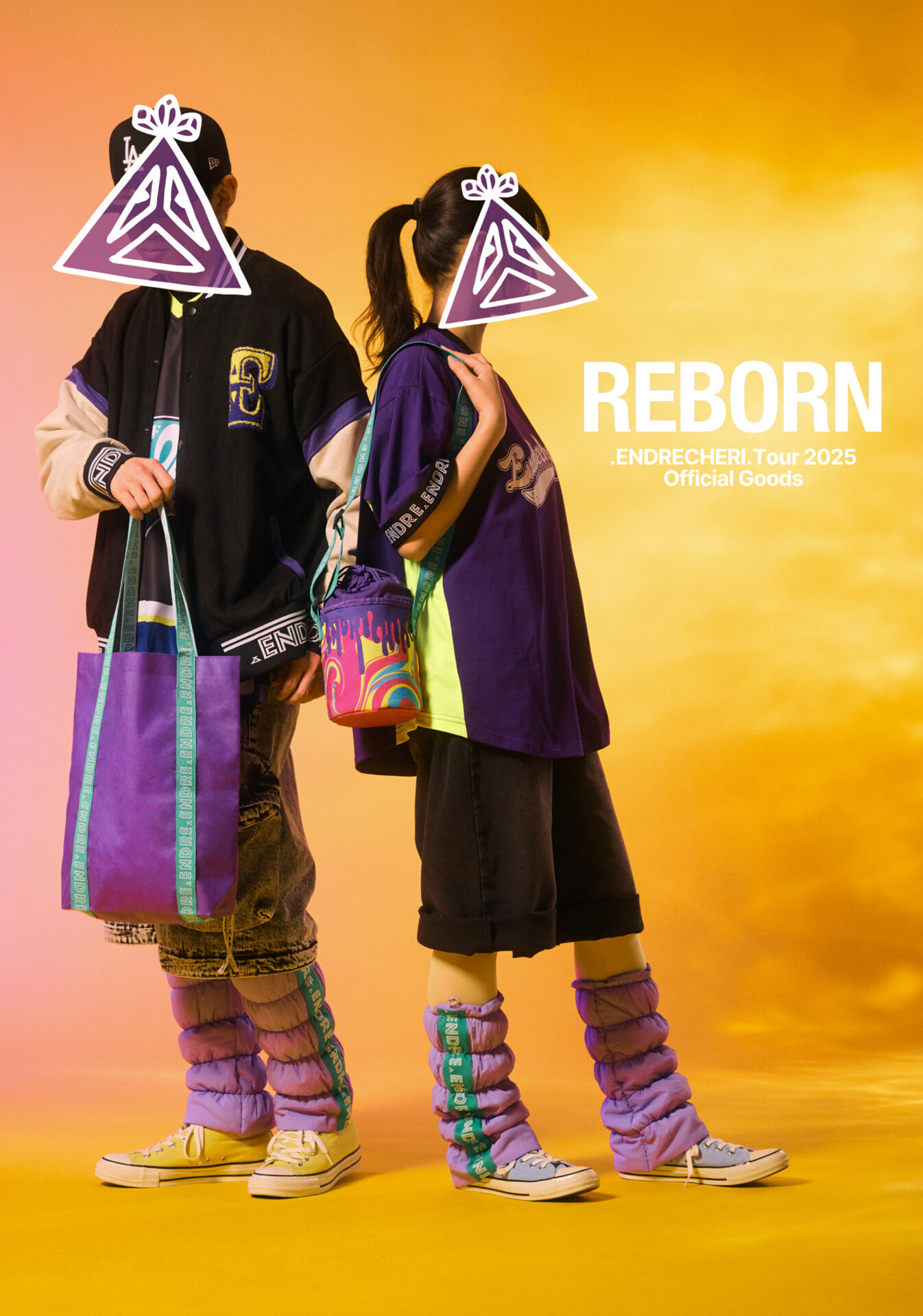 全国ツアー”REBORN”オリジナルグッズの販売が決定!! | .ENDRECHERI.