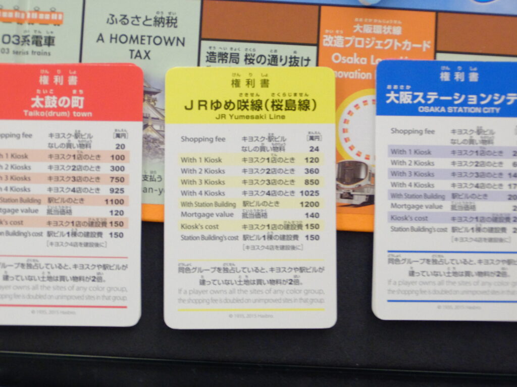 MONOPOLY】欲しい…大阪環状線版モノポリー【限定5,000個】 | 椿ティ