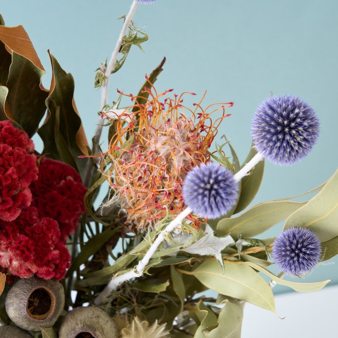 飾るだけでサマになるドライフラワーセット（ケイトウ）の商品ページ