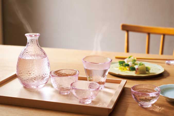 耐熱さくら［1月］ | シリーズ | ハンドメイドガラスの伝統工芸品