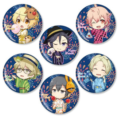 きゃらふぉるむ ツキウタ。 THE ANIMATION 缶バッジコレクション 浴衣