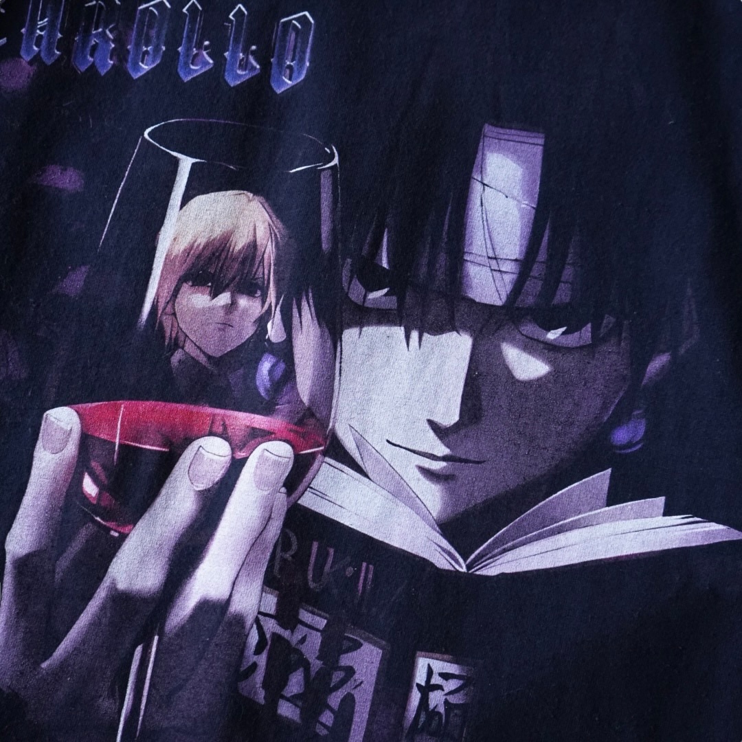 クロロ×クラピカのレア面 / HUNTER×HUNTER” double side print tee