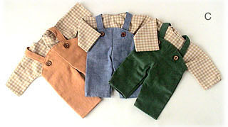 ウォルドルフ人形B体の洋服 スウェーデンひつじの詩舎（日本）｜つみき