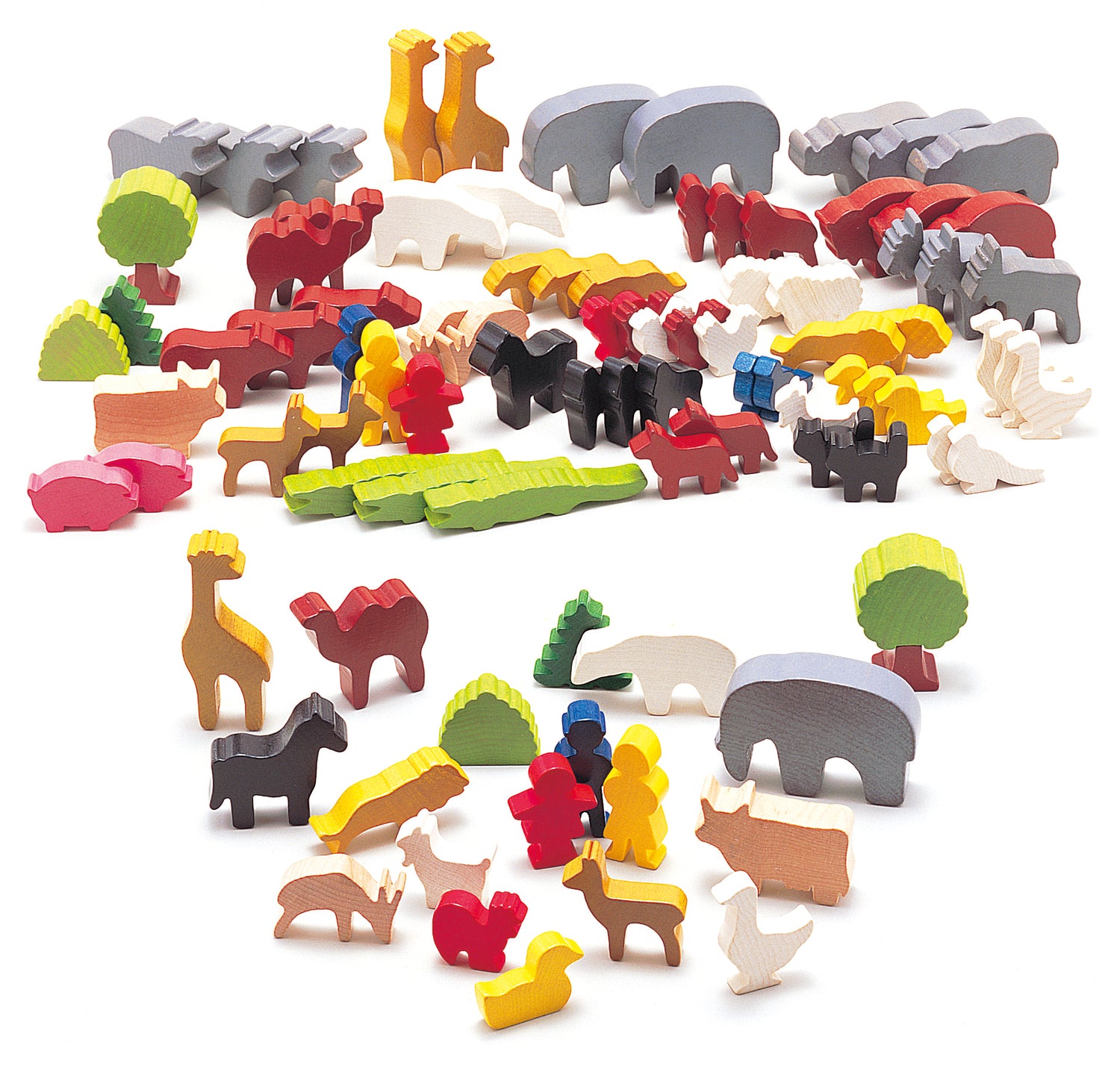 ミニランドセット（92ヶ） ハバ（ドイツ）｜つみきや〜より良い遊びの