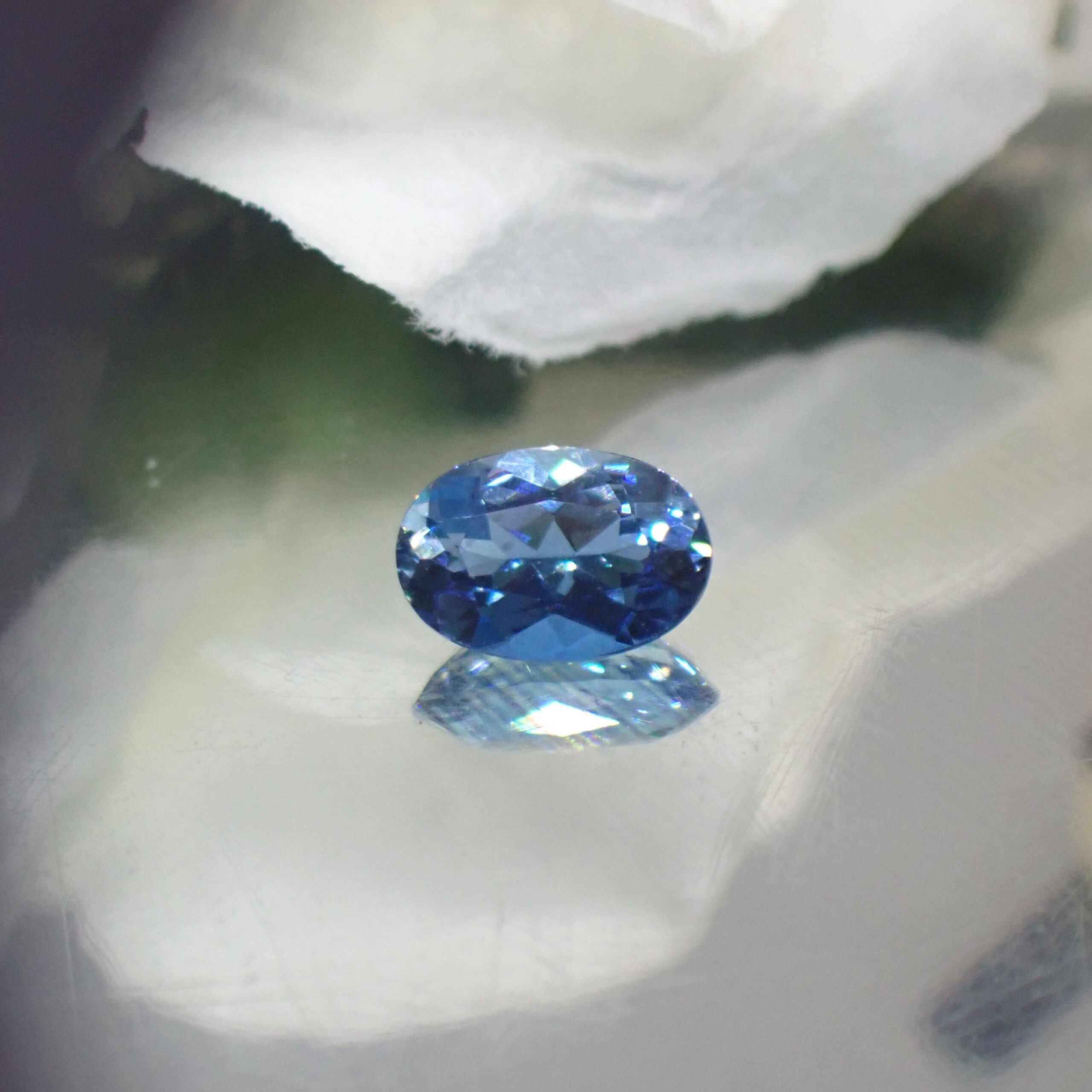 美しく濃いブルー☆サンタマリアアクアマリン 0.431ct | 宝石つむり