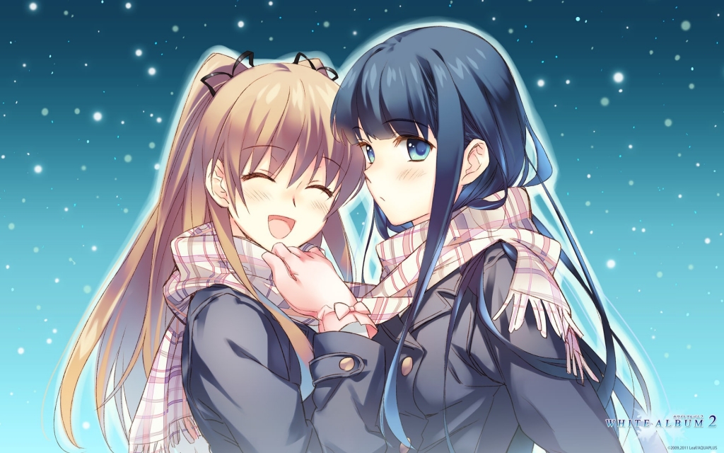 WHITE ALBUM2【小木曽雪菜,冬馬かずさ】 壁紙 | tsundora.com
