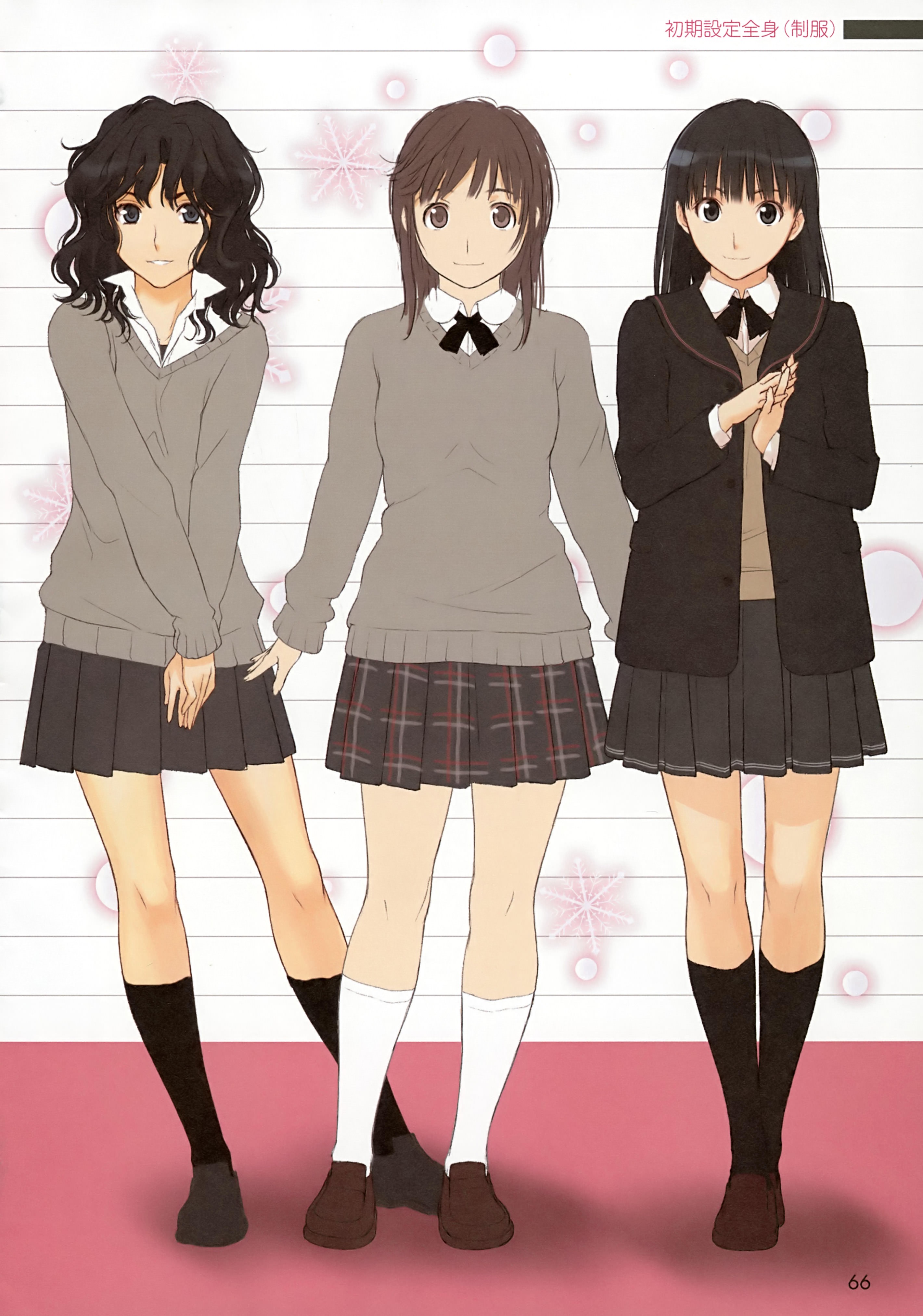 アマガミ【棚町薫,絢辻詞,桜井梨穂子】 壁紙 | tsundora.com