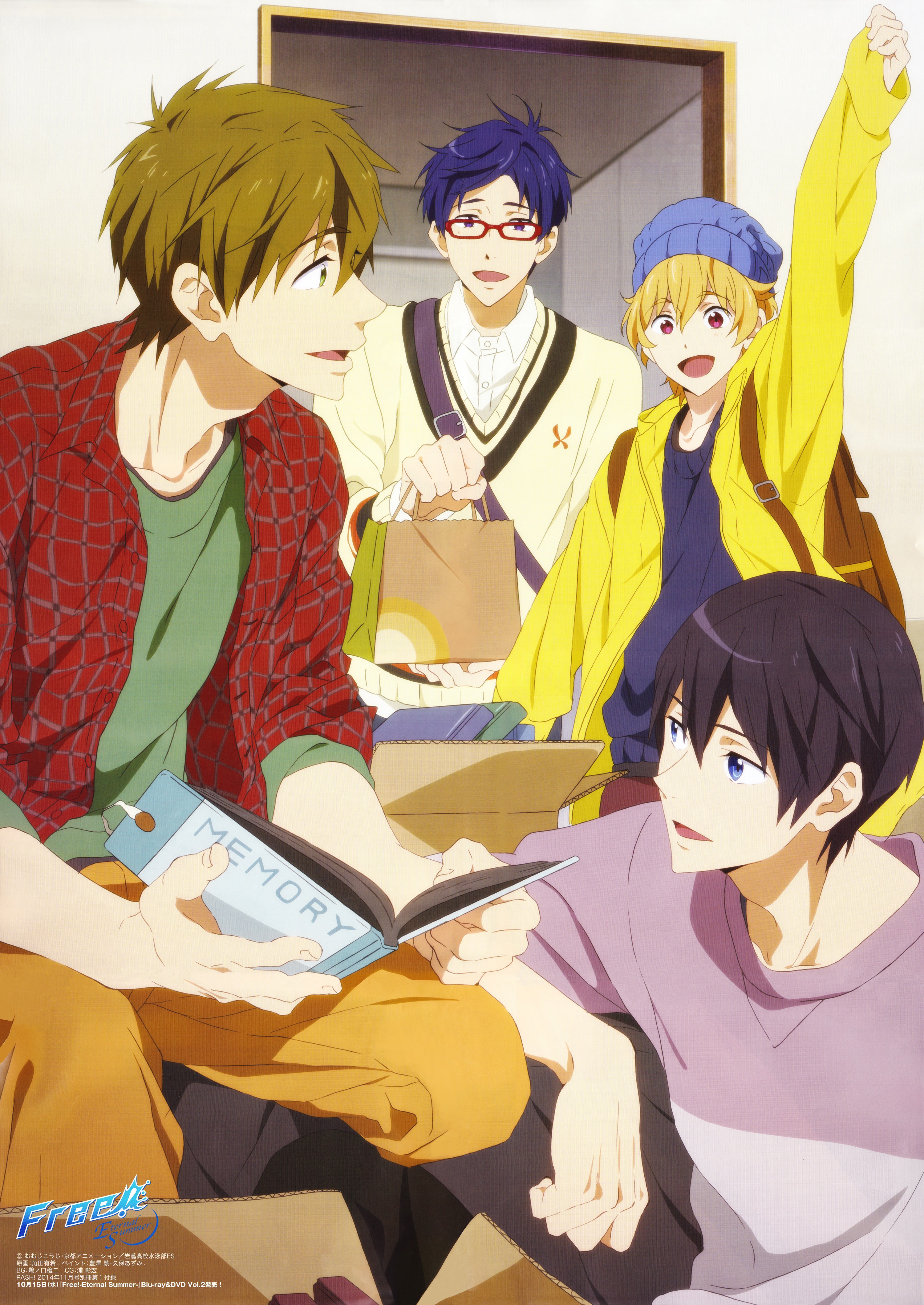 FREE!【七瀬遙,葉月渚,竜ヶ崎怜,橘真琴】 壁紙 | tsundora.com