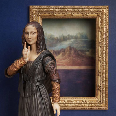 テーブル美術館 figma「レオナルド・ダ・ヴィンチ作 モナ・リザ