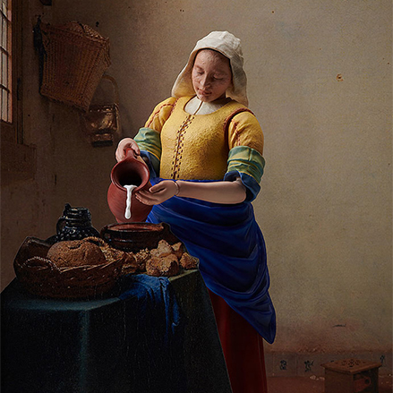 フェルメールの傑作「牛乳を注ぐ女」の新たな魅力を、心行くまでご堪能