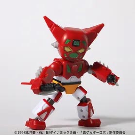 ゲッターロボ 1/100ソフビキット復刻版【SKC1065:4571587310876】｜海洋堂