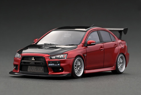 Mitsubishi Lancer Evolution X (CZ4A) Red Metallic(1/43 Scale