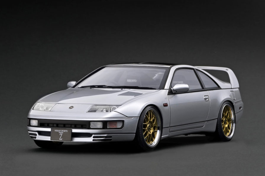 Nissan Fairlady Z（Z32）2by2 Silver (1/18 Scale)【IG3422