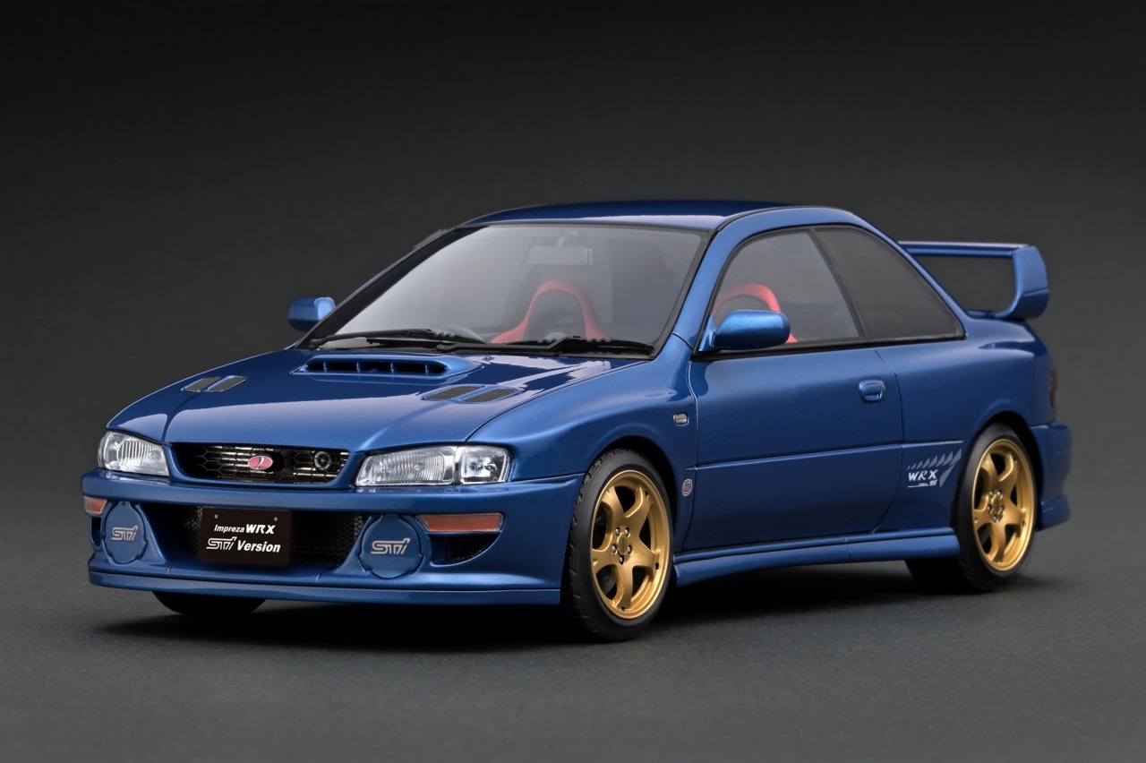 SUBARU Impreza WRX Type R STi Version V (GC8) Blue【IG3540