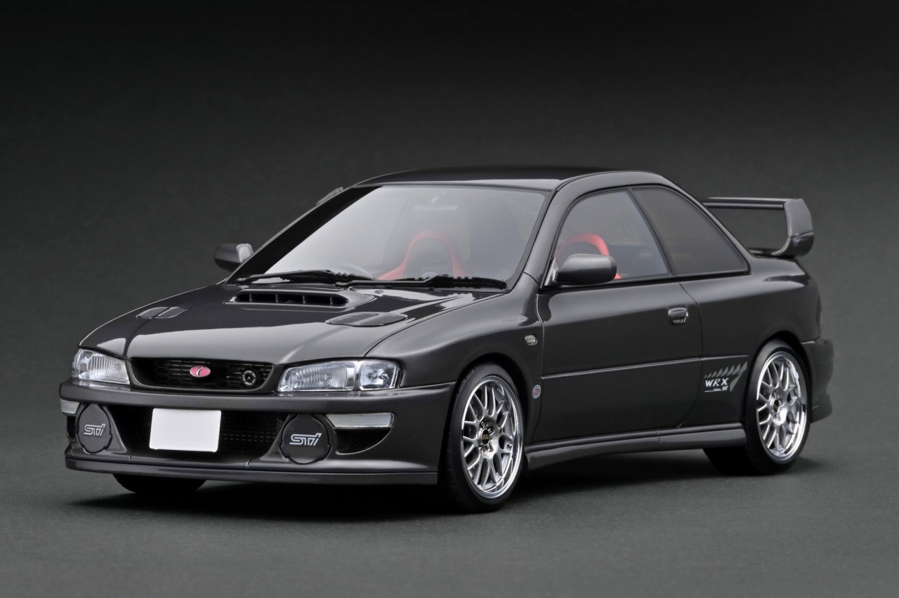 SUBARU Impreza WRX Type R STi Version V (GC8) Gun Metallic【IG3552
