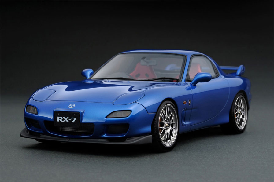 MAZDA RX-7 (FD3S) Spirit R Type A Gray (1/18 Scale)【IG3608