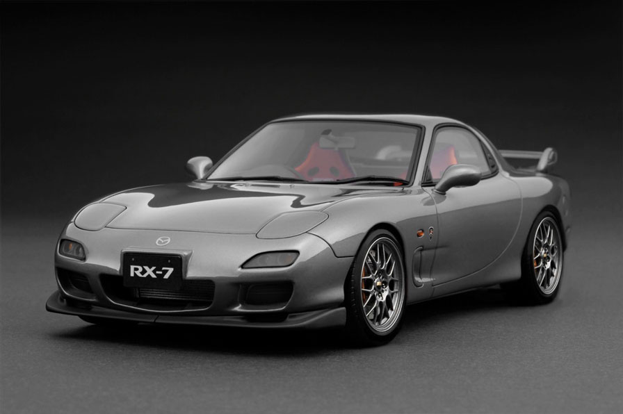 MAZDA RX-7 (FD3S) Spirit R Type A Gray (1/18 Scale)【IG3608