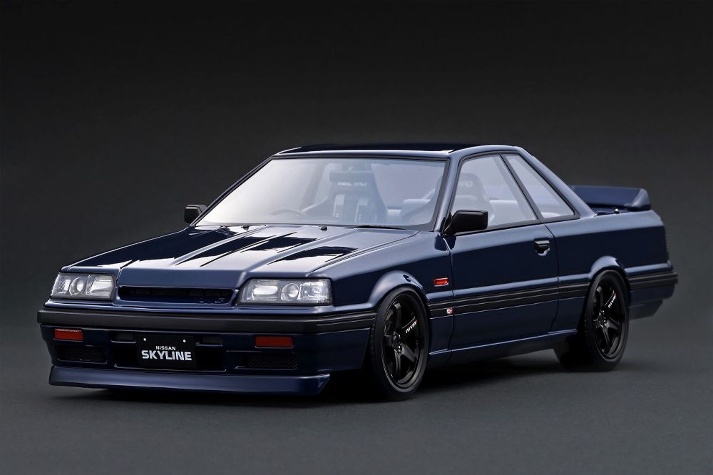 Nissan Skyline GTS-R (R31) Blue Black (1/18 Scale)【IG4009