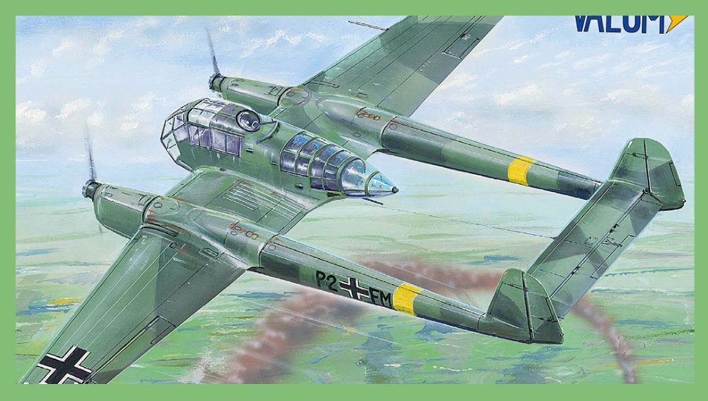 独・フォッケウルフ FW189A1双発偵察機-東部戦線【CV14444