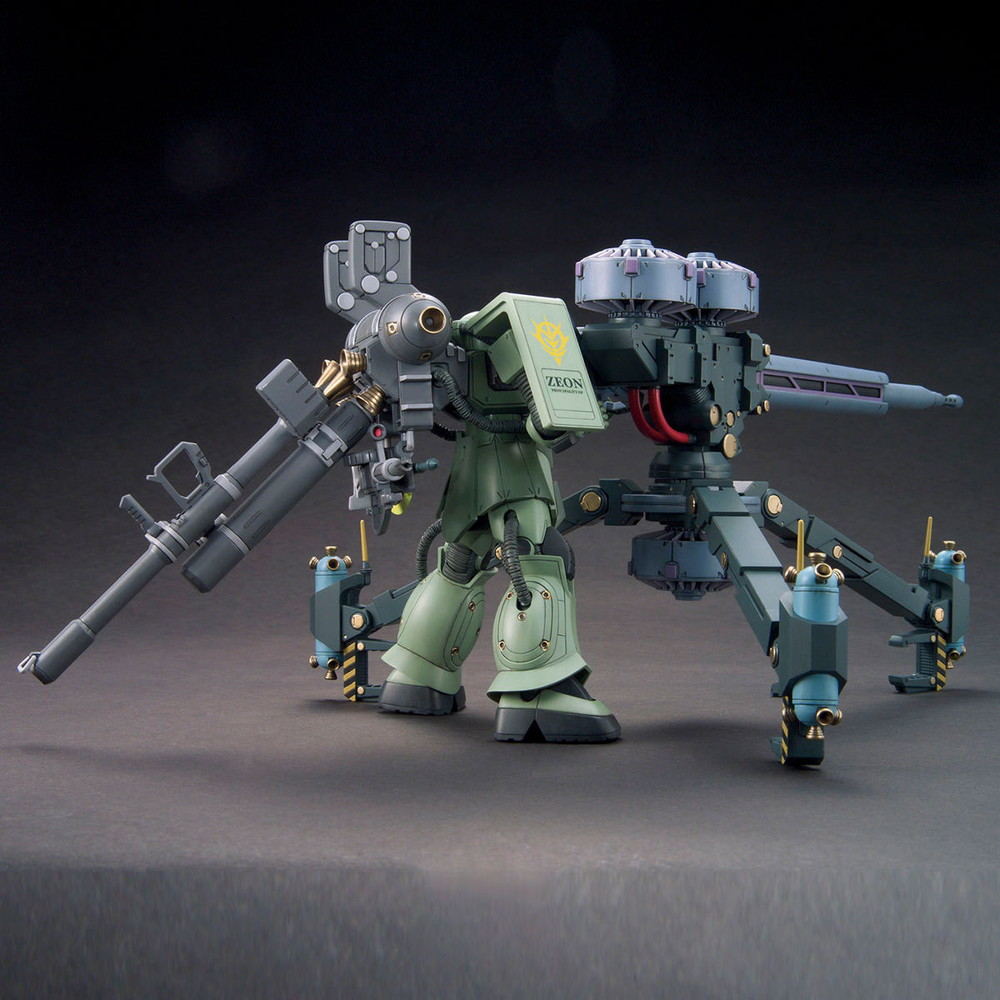 HG 1/144 量産型ザク+ビッグガン(ガンダムサンダーボルト版