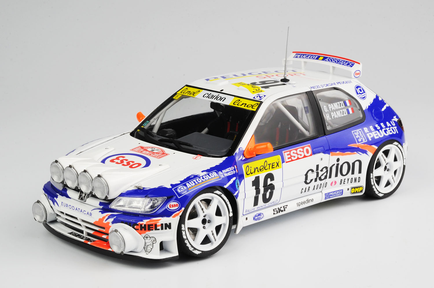 1/24 プジョー 306 MAXI EVO2 1998 モンテカルロラリー クラスウィナー