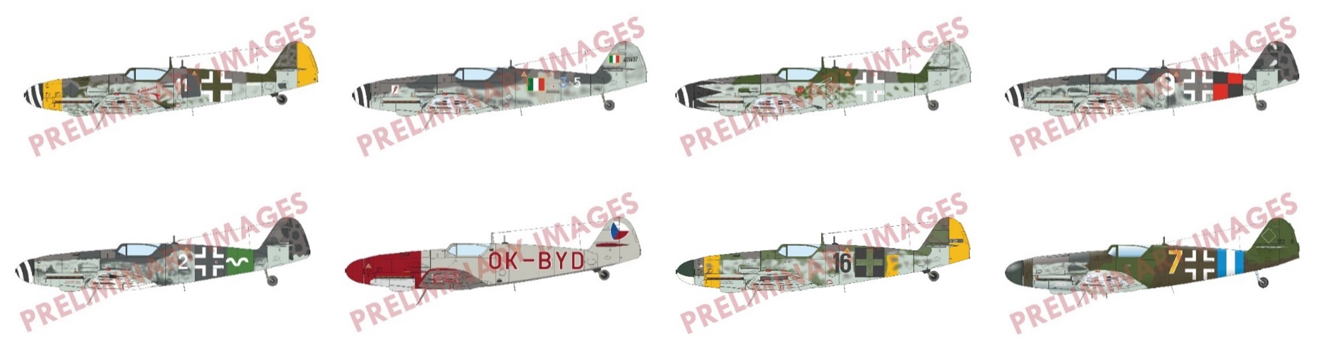 1/72 Bf109G-10/G-14AS デュアルコンボ ロイヤルクラス【EDU R0022