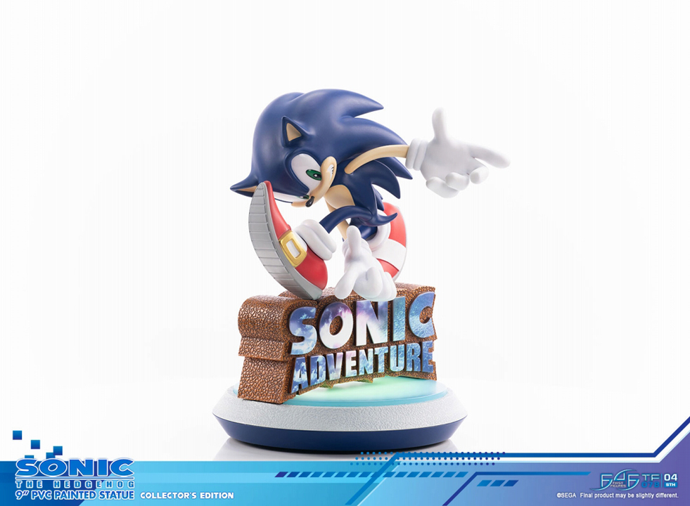 ソニックアドベンチャー/ ソニック・ザ・ヘッジホッグ PVCスタチュー